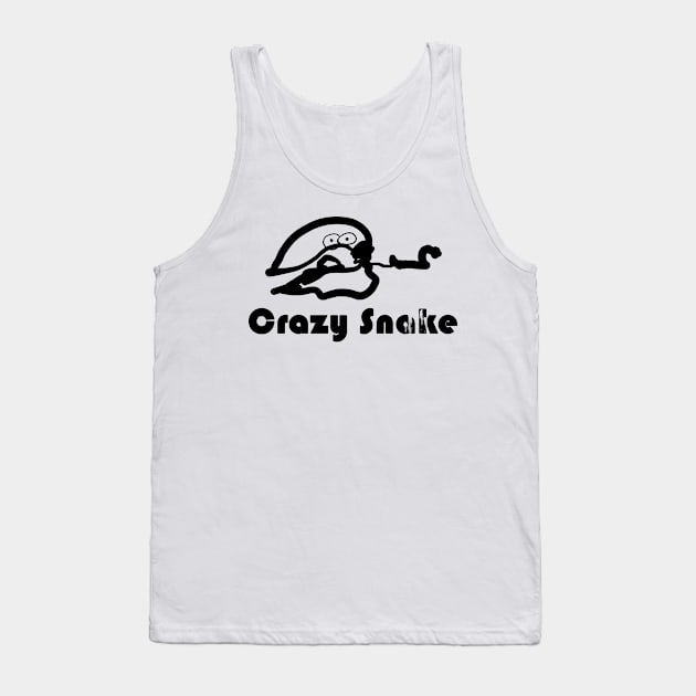 Crazy Snake Tank Top by stefy